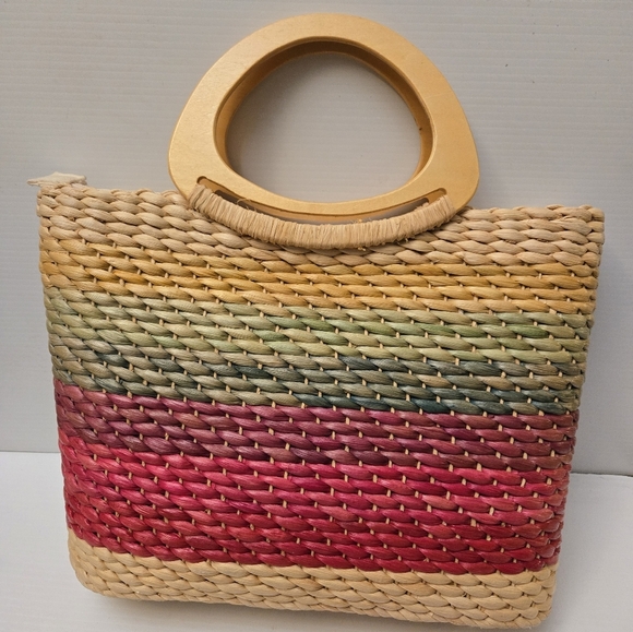 Capella Starworld large seashell purse with plastic handles - Picture 1 of 12